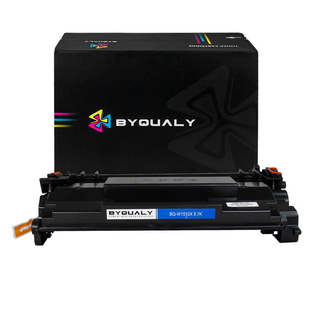 Toner Compatível c/ HP W1030X/151X/W1510X | BK - 9,7K - com Chip - Byqualy