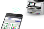 Impressora Epson Multifuncional WF-C5890 + Bulk Ink 600ml cada cor
