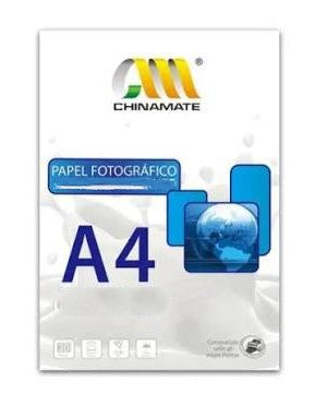 Papel Fotográfico Chinamate Glossy 115g A4 - 20 Fls
