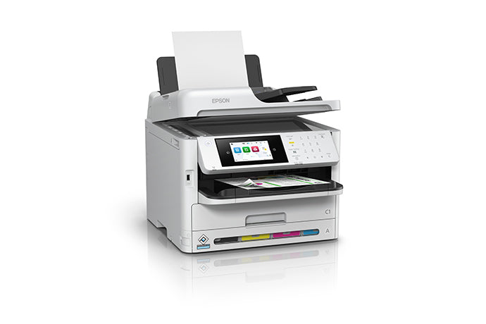 Impressora Epson Multifuncional WF-C5890 + Bulk Ink 600ml cada cor