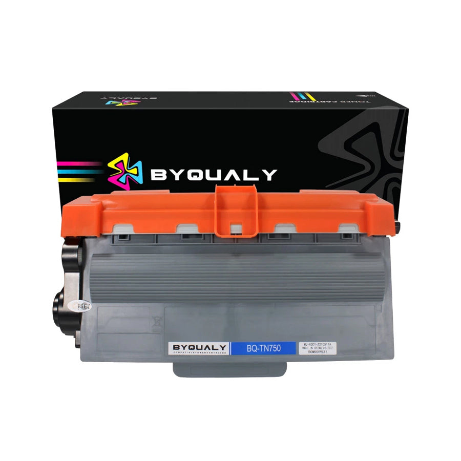 Toner Compatível BROTHER TN750 / TN3382 | MFC-8510DN / 8520/8515 | BK - 8K - BYQUALY