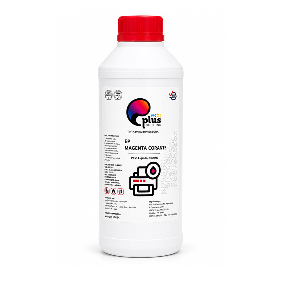 Tinta Corante Compatível para EPSON - EcoPlus