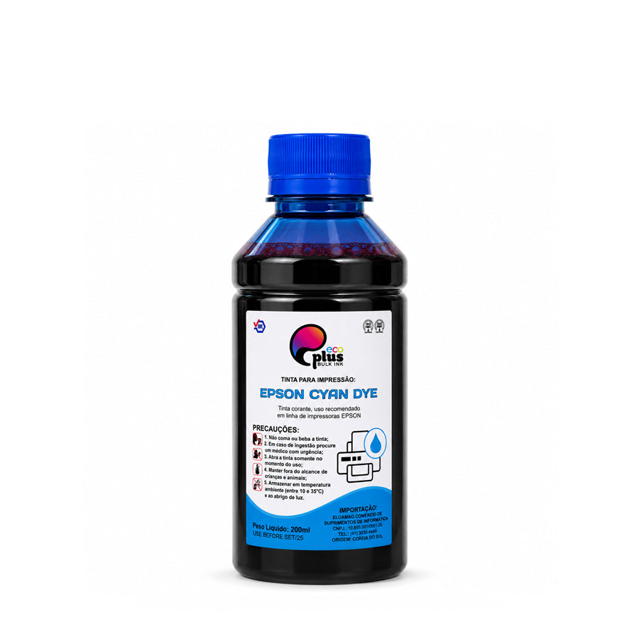 Tinta Corante Compatível para EPSON - EcoPlus