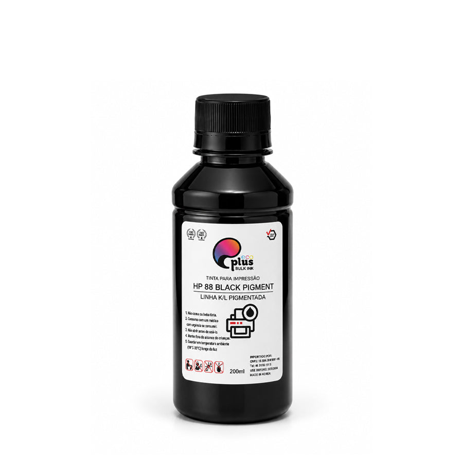 Tinta Pigmentada HP88 e HP950 Corante - EcoPlus