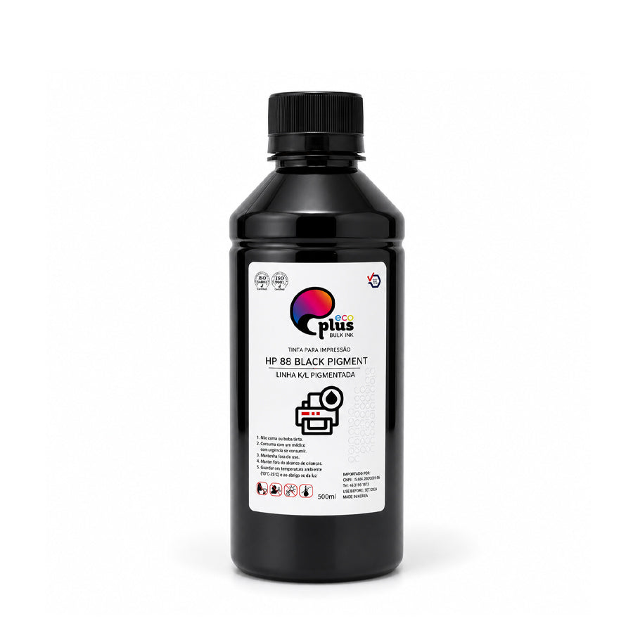 Tinta Pigmentada HP88 e HP950 Corante - EcoPlus