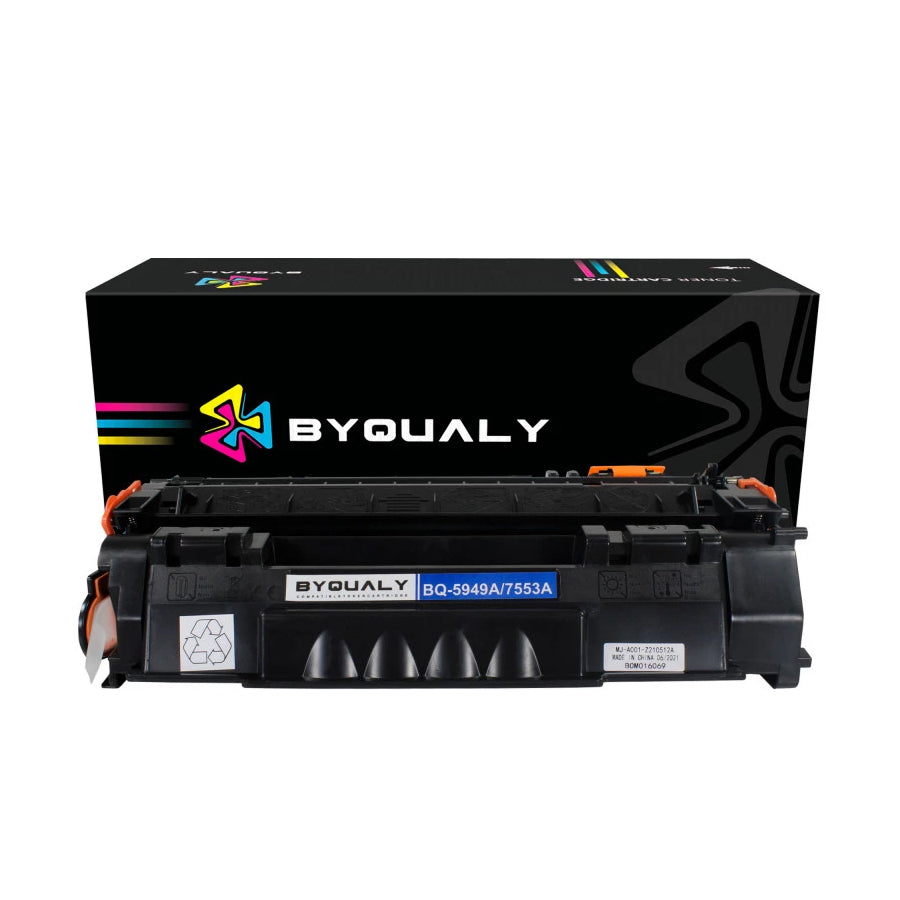 Toner Compatível HP 5949A/7553A UNIVERSAL | 1320/1160 | BK - 3K - BYQUALY