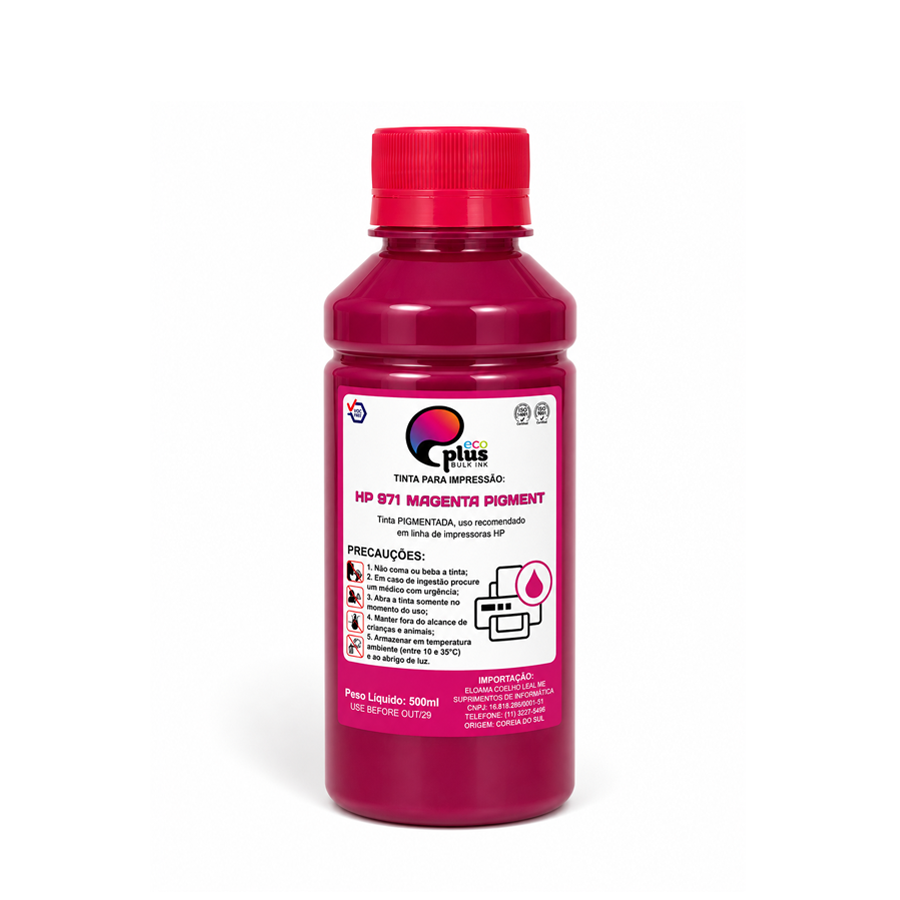 Tinta Pigmentada HP971 - EcoPlus