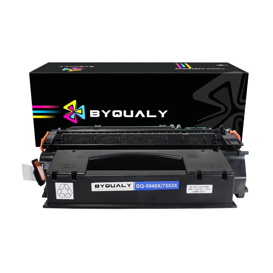 Toner Compatível HP Q5949X/Q7553X UNIVERSAL | 1320/1160/M2727 | BK - 7K - BYQUALY