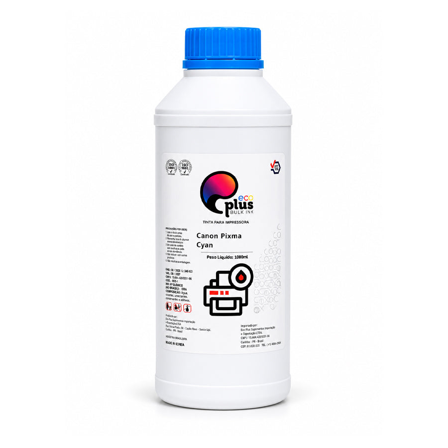 Tinta para Linha Canon PIXMA - EcoPlus
