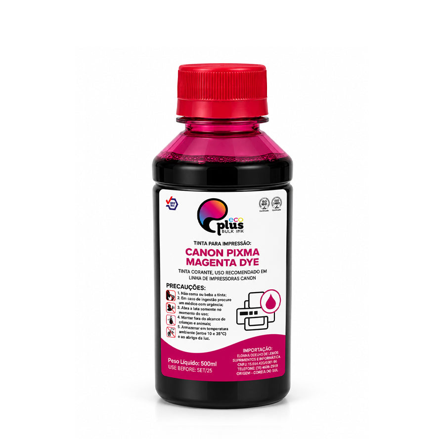 Tinta para Linha Canon PIXMA - EcoPlus